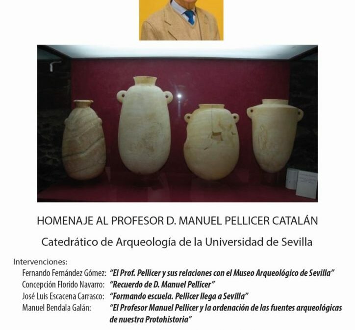 Homenaje al Profesor D. Manuel Pellicer Catalán.