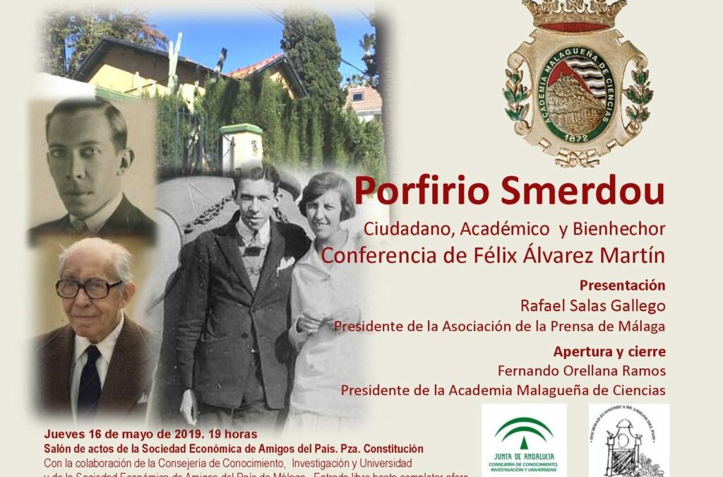 Conferencia: «Porfirio Smerdou»
