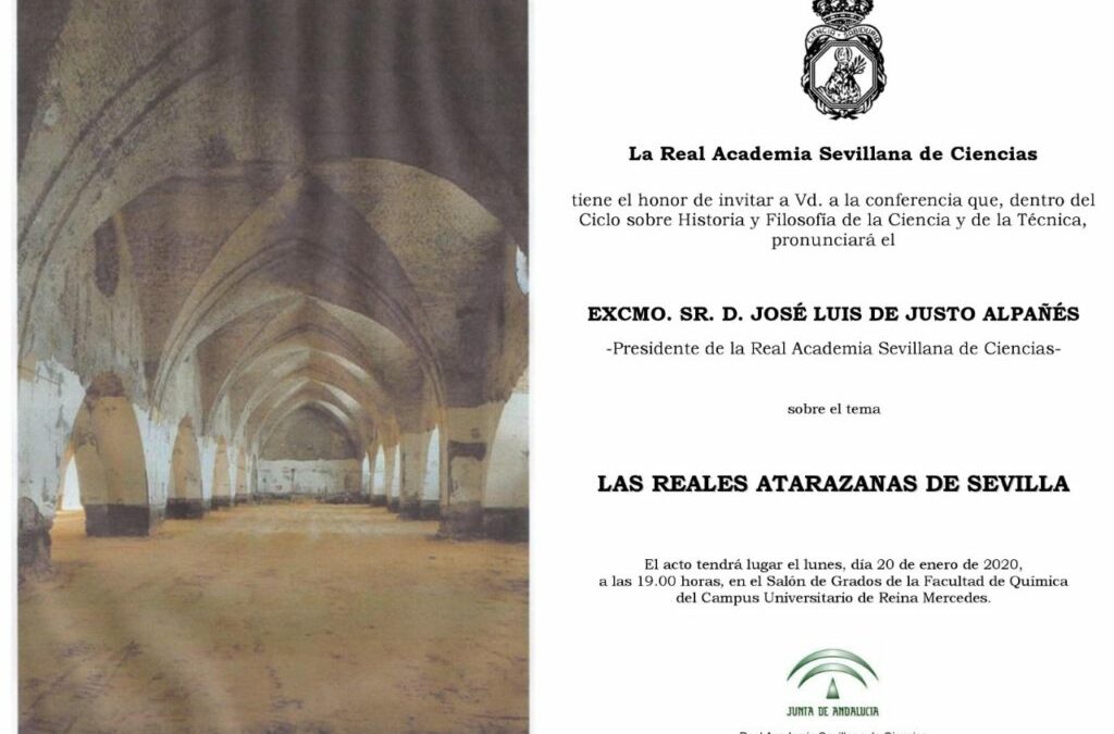 Conferencia: «Las Reales Atarazanas de Sevilla»