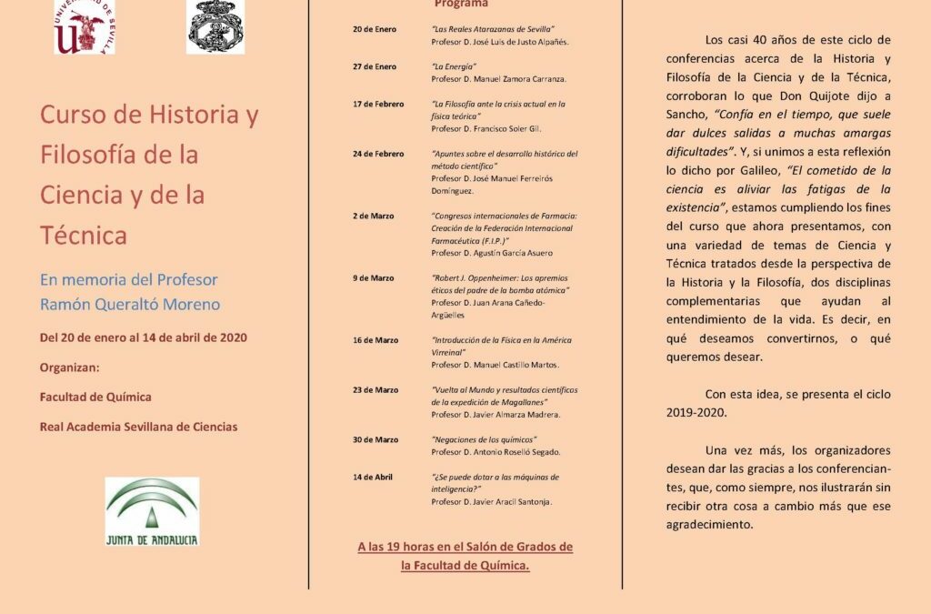 Curso de Historia y Filosofía de la Ciencia Técnica