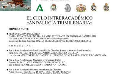 Ciclo interacadémico «Andalucía Trimilenaria»
