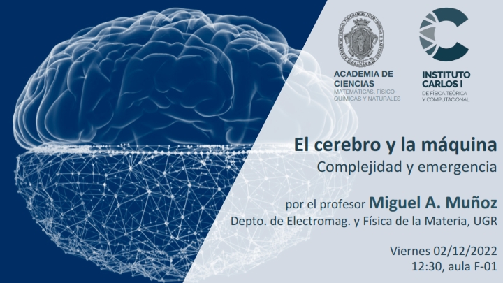 Conferencia: «El cerebro y la máquina. Complejidad y emergencia»