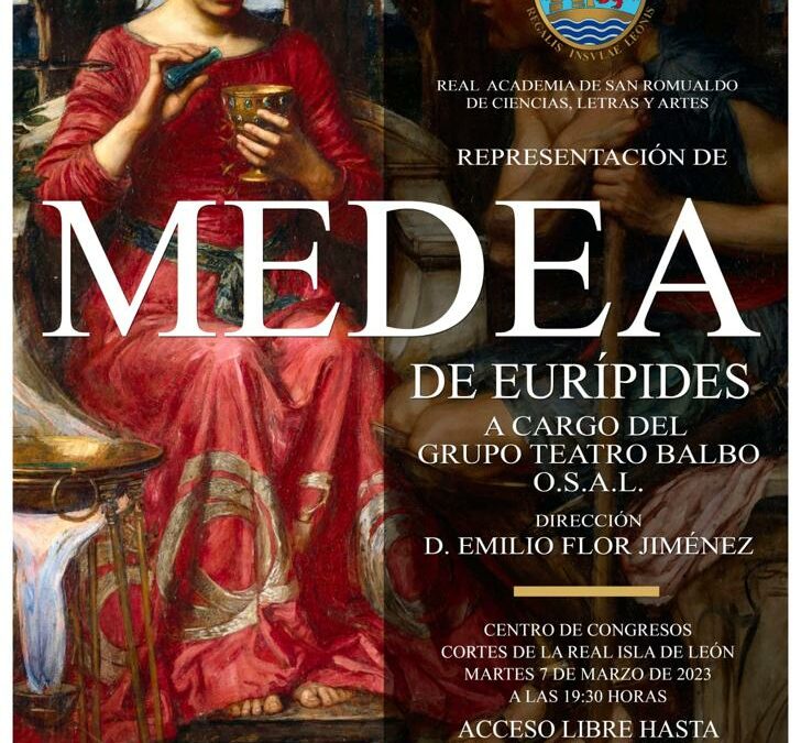 Representación: «Medea, de Eurípides» a cargo del grupo de teatro BALBO O.S.A.L.