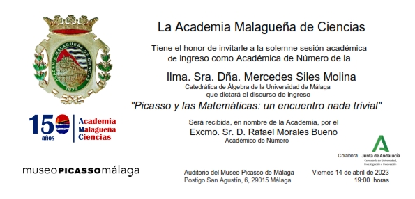 Ingreso como Académica de Número de la Ilma. Sra. Dña. Mercedes Siles Molina
