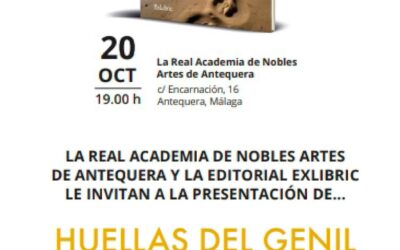 Presentación del libro: «Huellas del Genil» por Carmen Menjibar