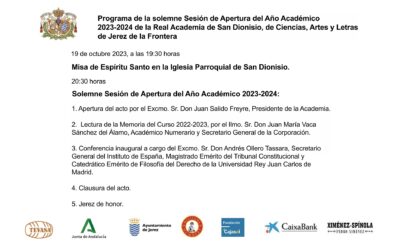 Apertura del Año Académico 2023-2024