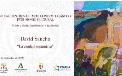 David Sancho: «La ciudad sustantiva»