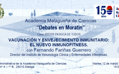 Debates en Moratín: «Vacunación y envejecimiento inmunitario: el nuevo inmunofitness» con Fernando Fariñas Guerrero