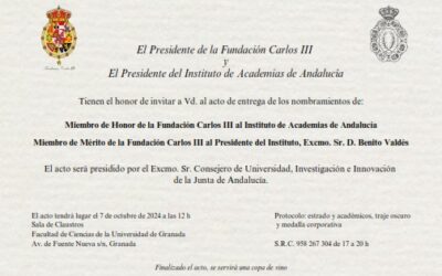 Entrega de distinciones de la Fundación Carlos III