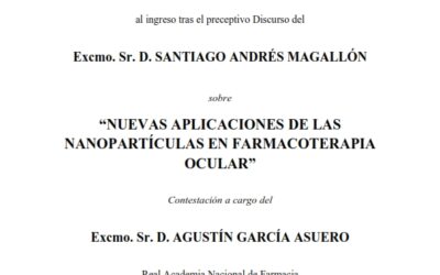 Ingreso como Académico de Honor del Excmo. Sr. D. Santiago Andrés Magallón